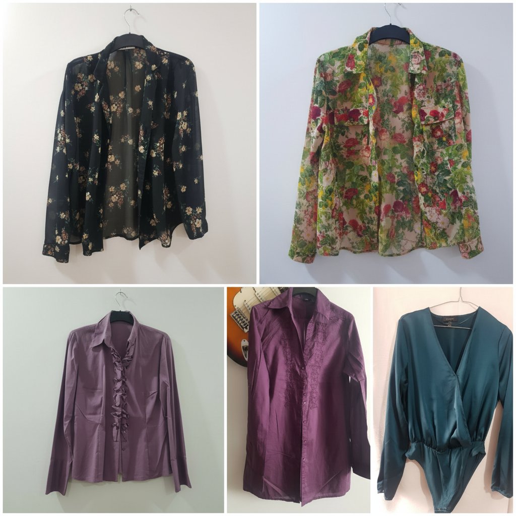 Lot de 5 chemises tzille 38/40
