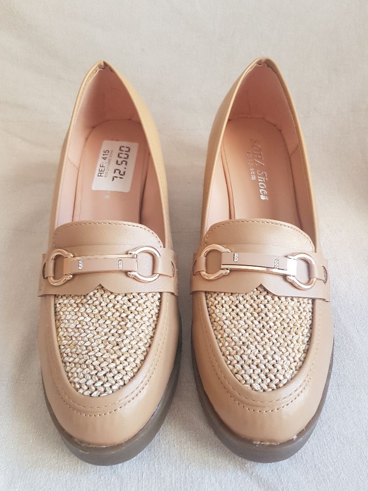 Chaussures femme beige 