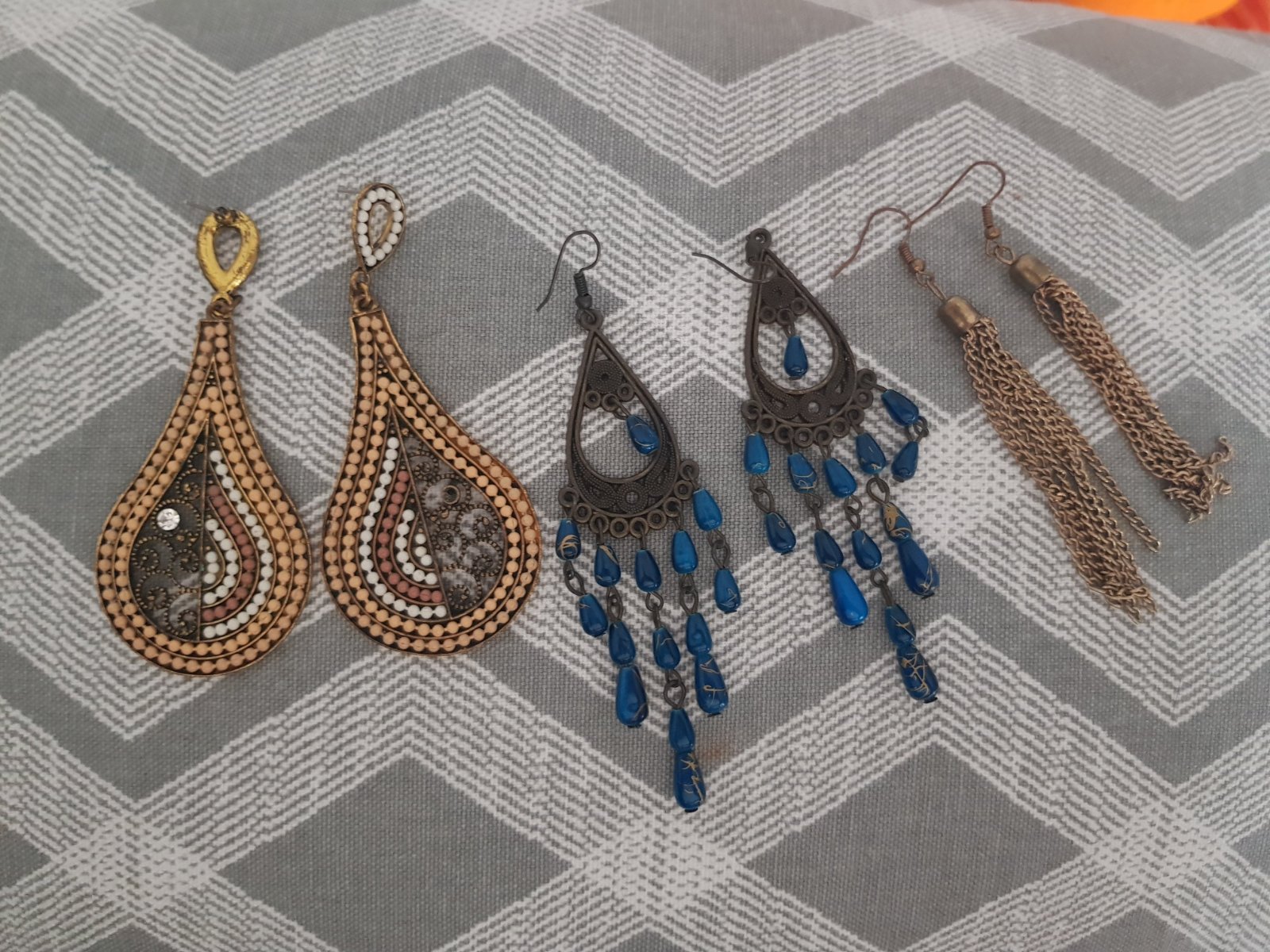 Lot de 3 paires de boucles d'oreilles 
