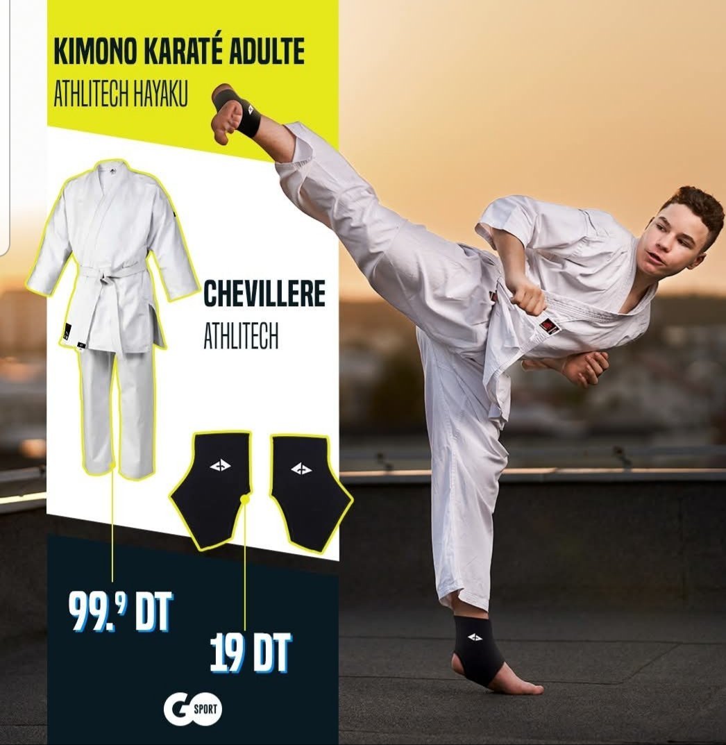 Tenue judo ou karate ou aïkido blanche taille XL 