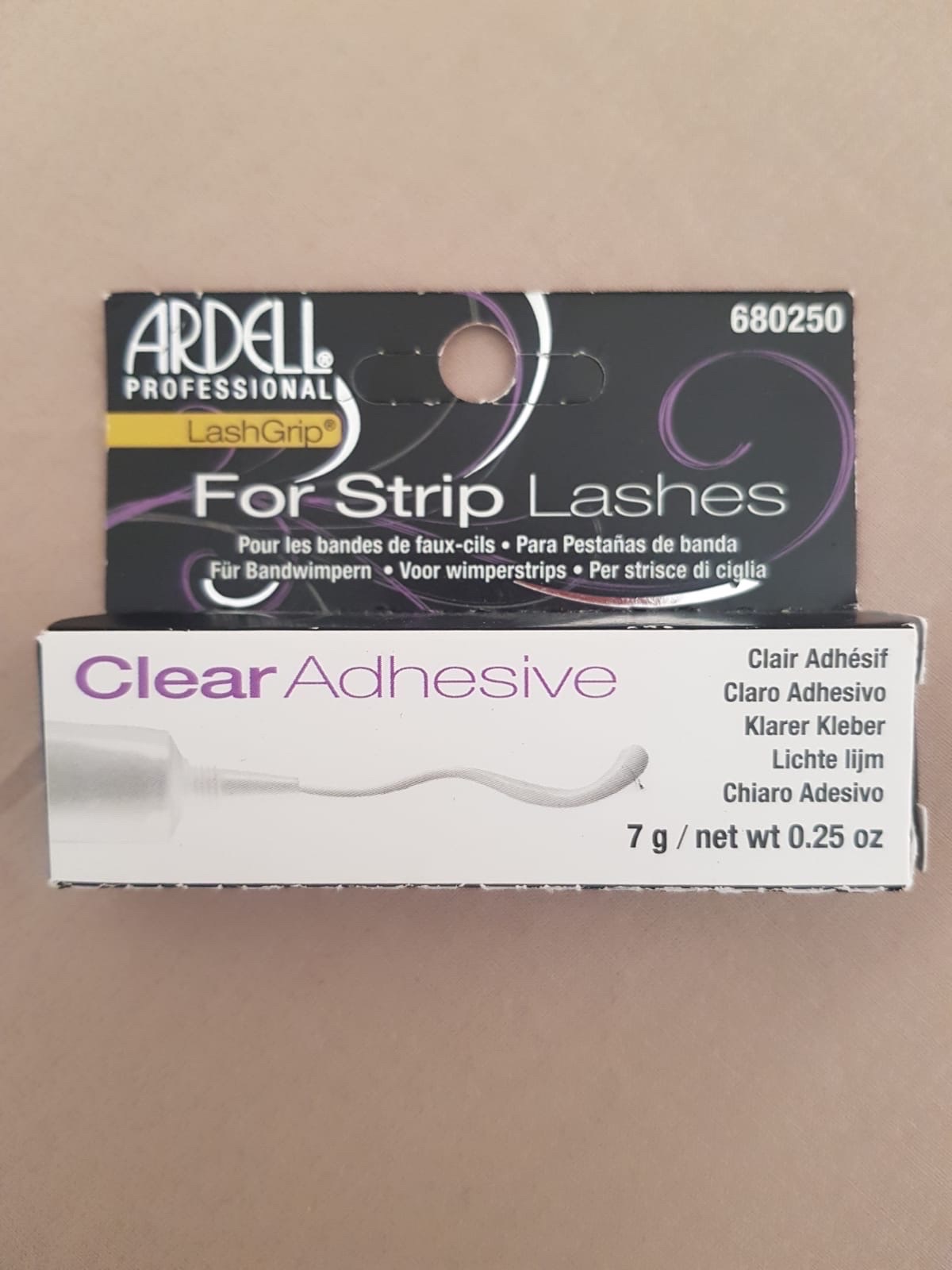 Adhésif pour faux cils en bande LashGrip d'Ardell, Transparent, 7 g (0,25 oz) 