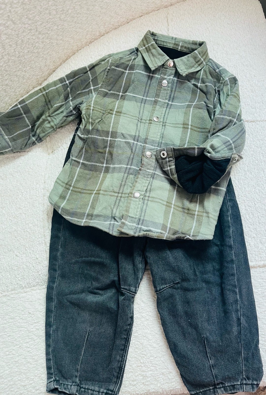 Deux pieces pour garçons chemise et djean ZARA