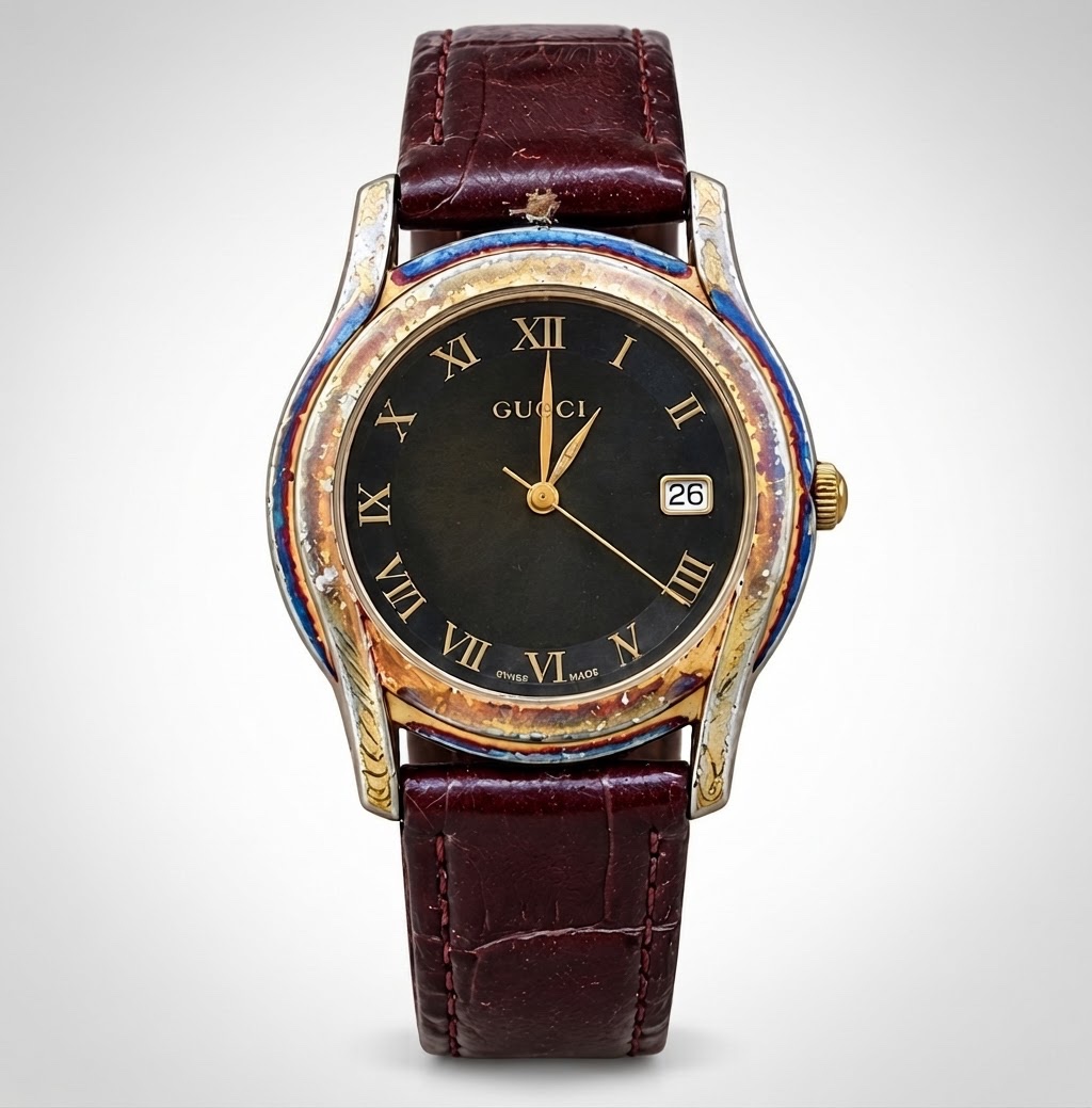 Montre de collection Gucci Vintage 5400M Swiss Made