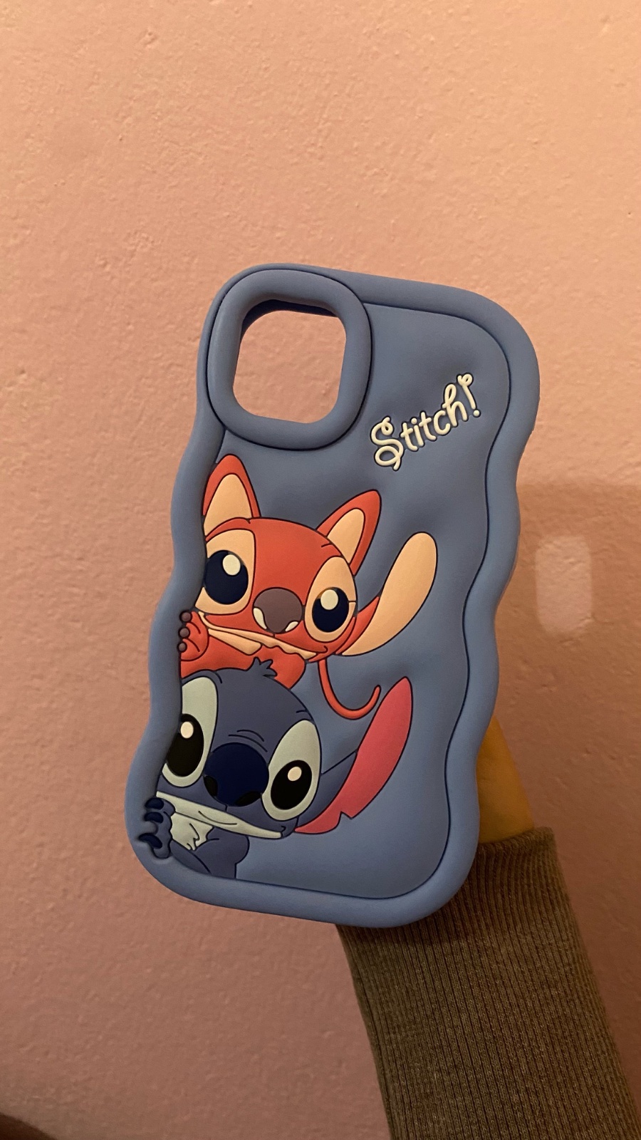 Cache en silicone stitch pour iphone 11