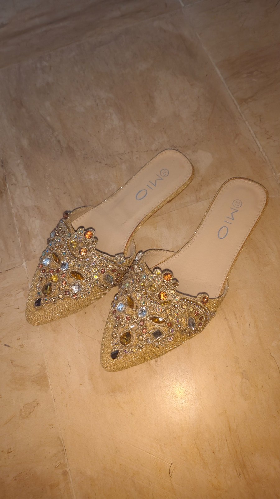 Mules style traditionnel taille 37