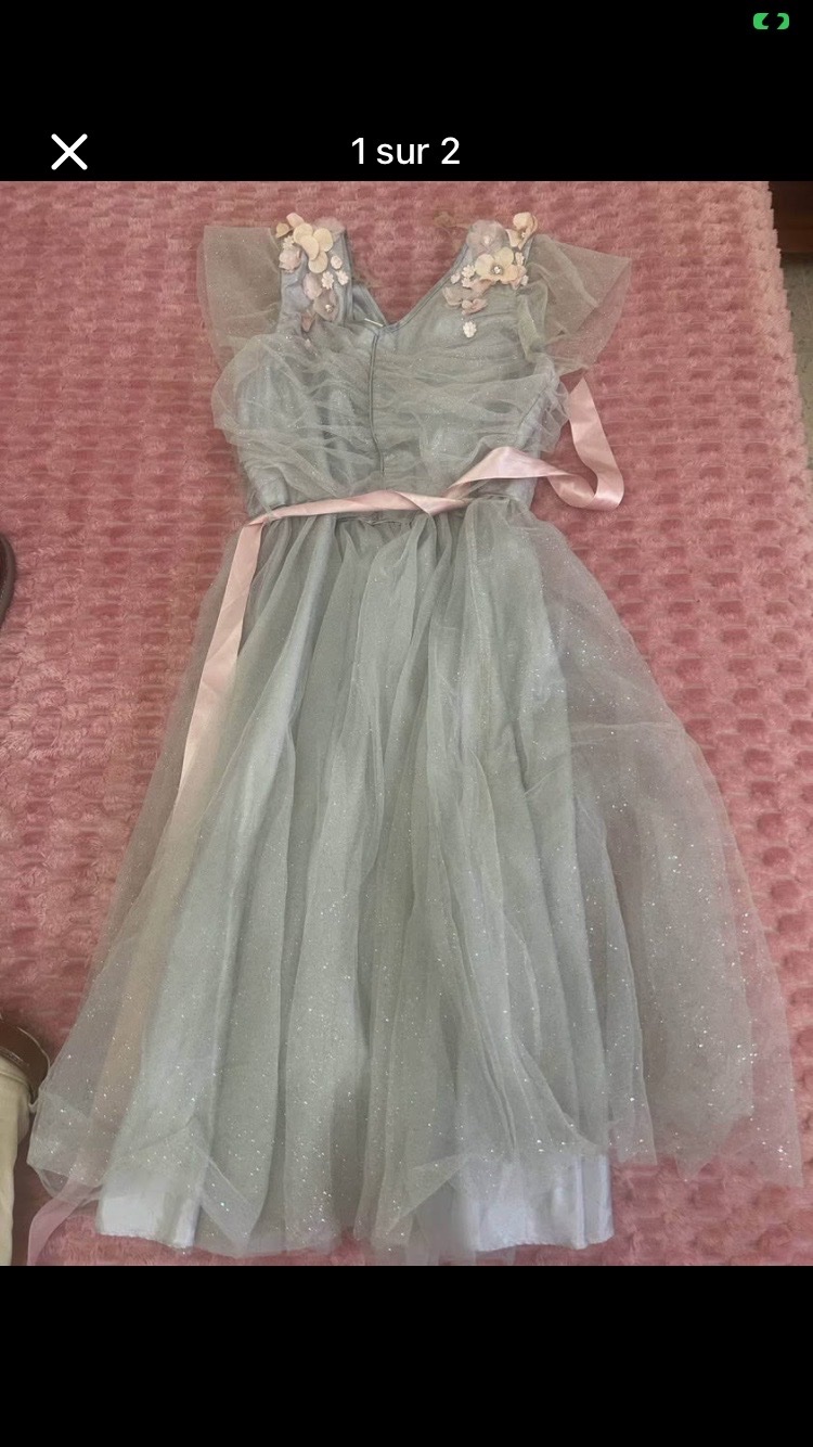 Robe voile fillette