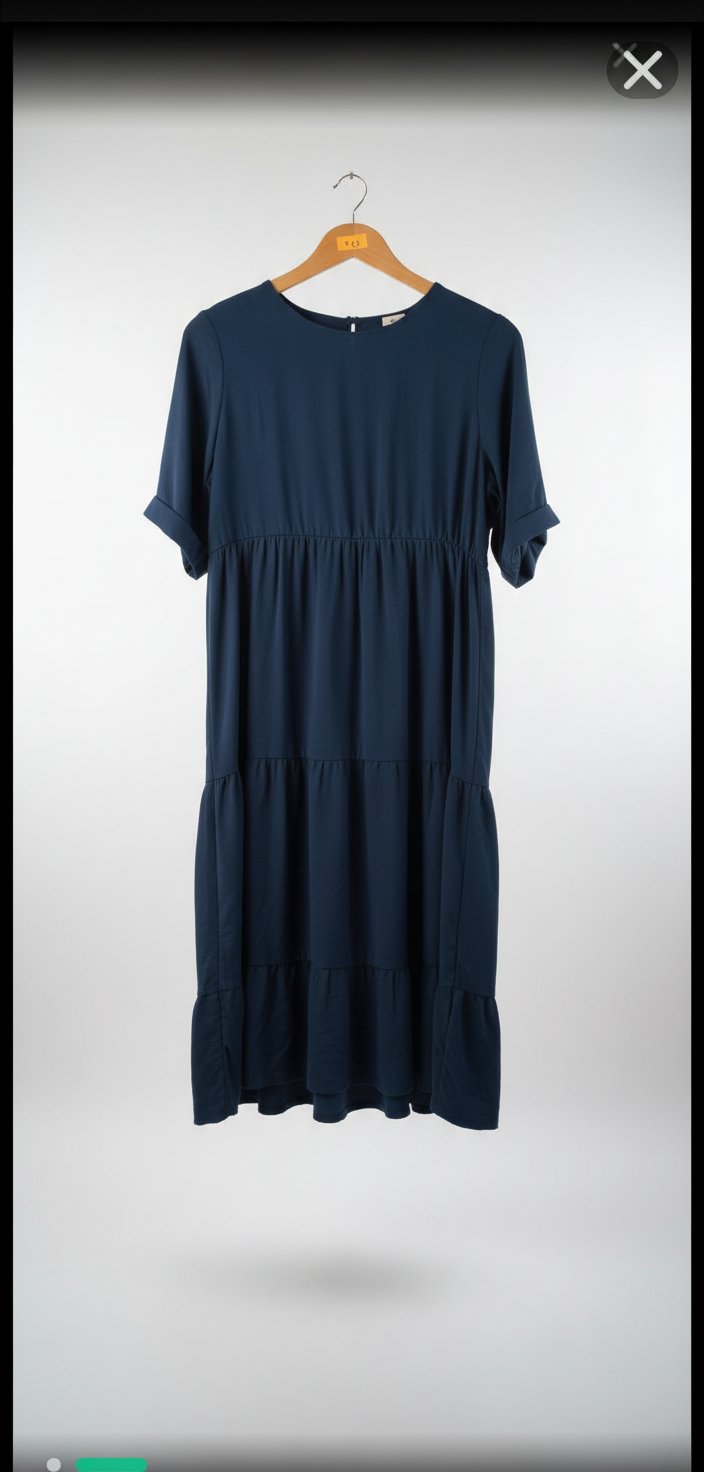 Robe bleu marine marque barsha