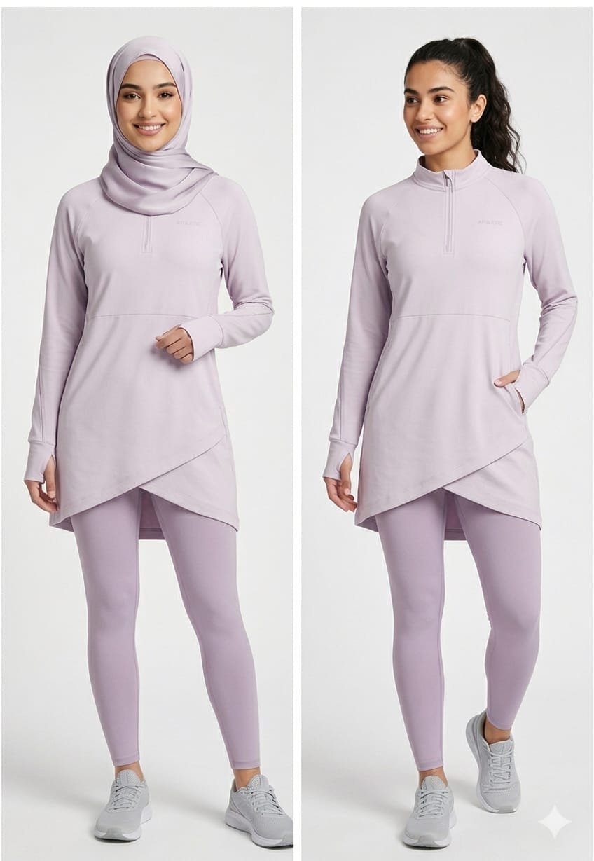 Tenue sports lila