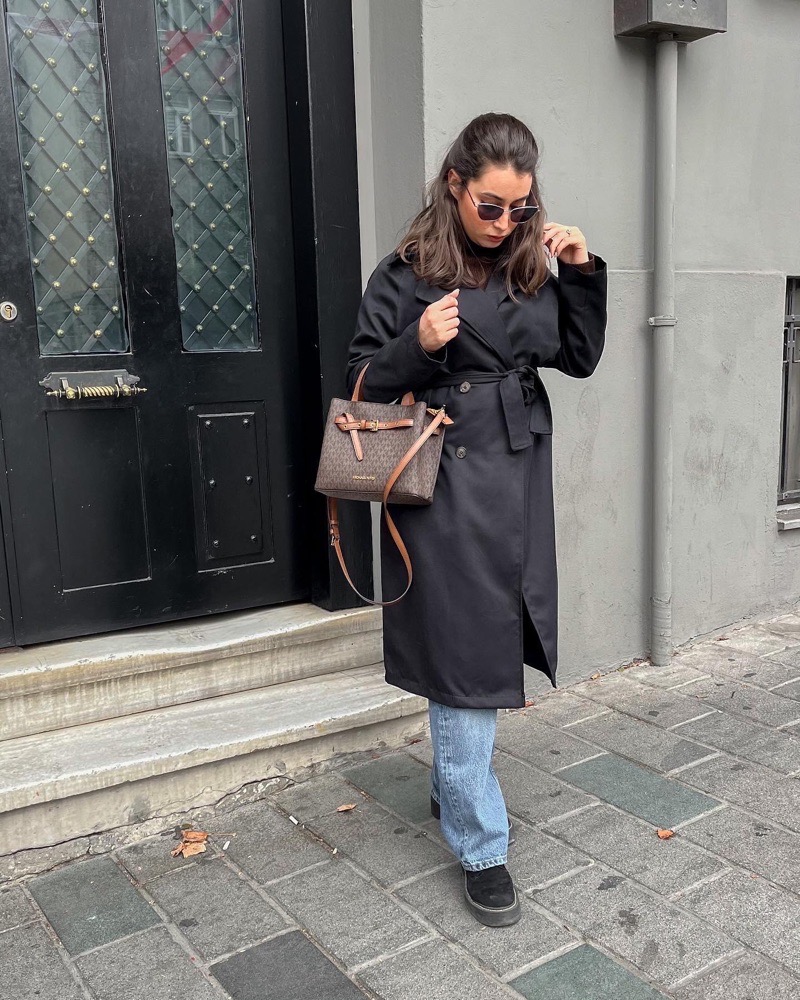 Trench noir