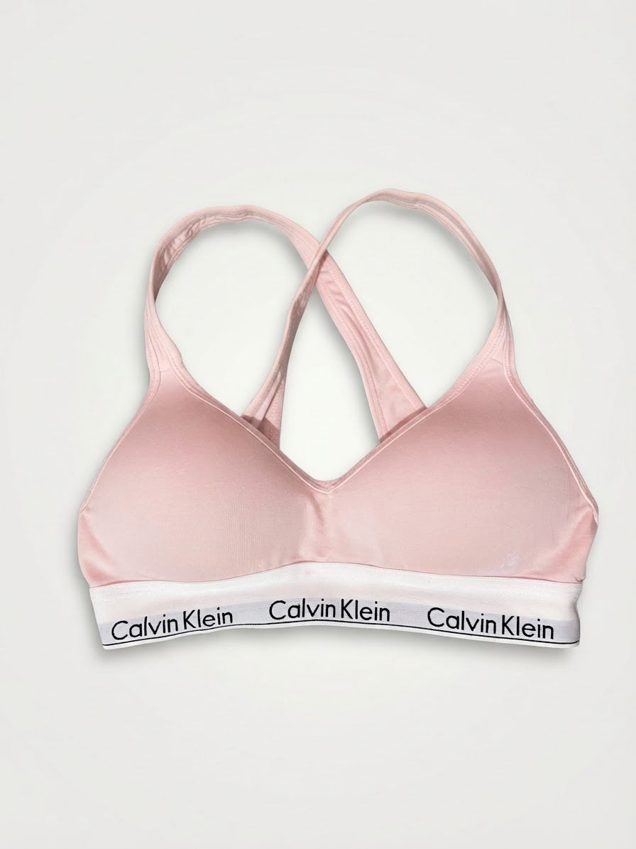 Brassière Calvin Klein rose poudré 💗