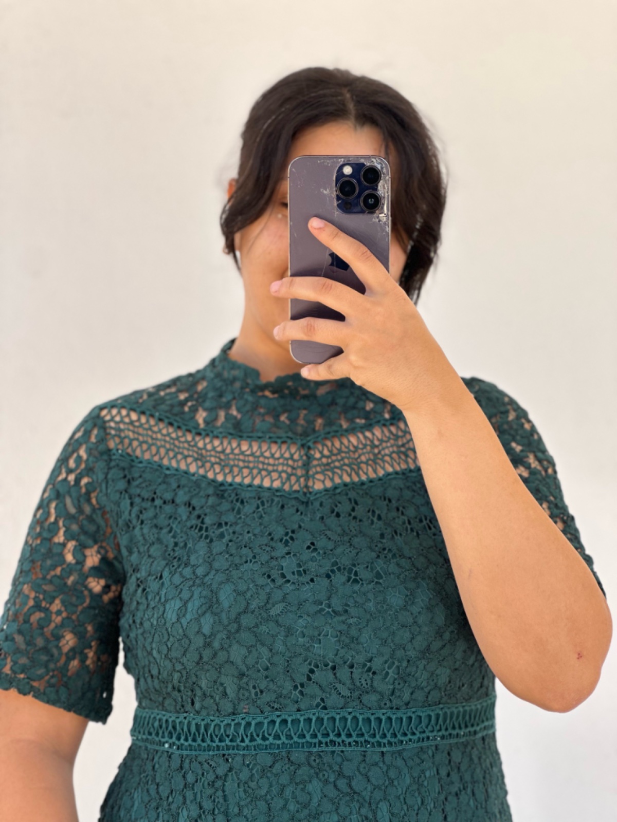 Robe courte verte 🛍️👗