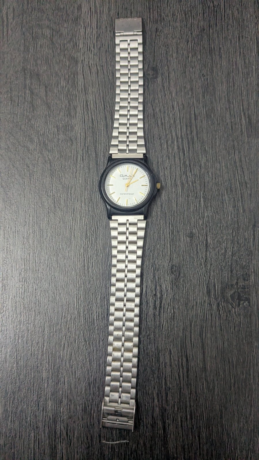 Montre vintage omax waterproof 