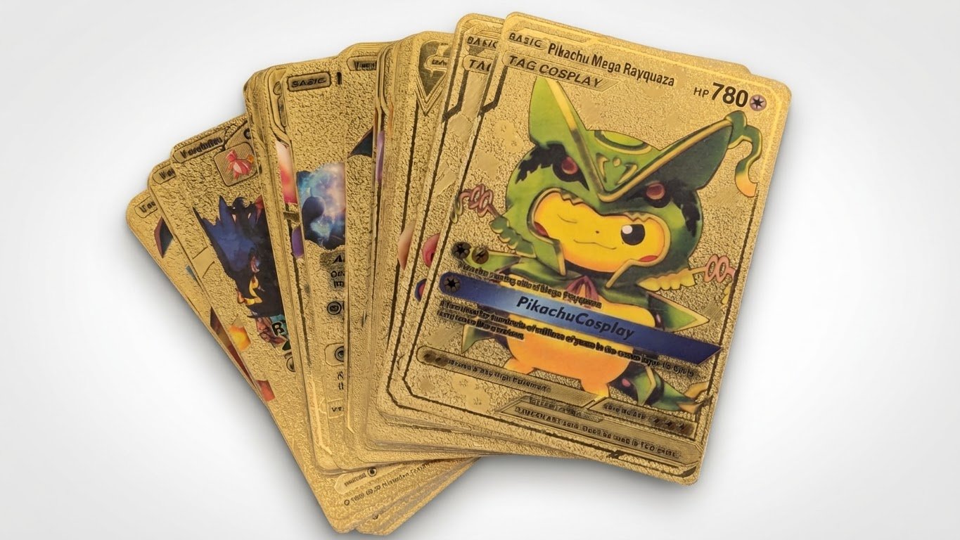 Lot de 45 cartes FAN ART POKÉMON/ GOLDEN CARDS
