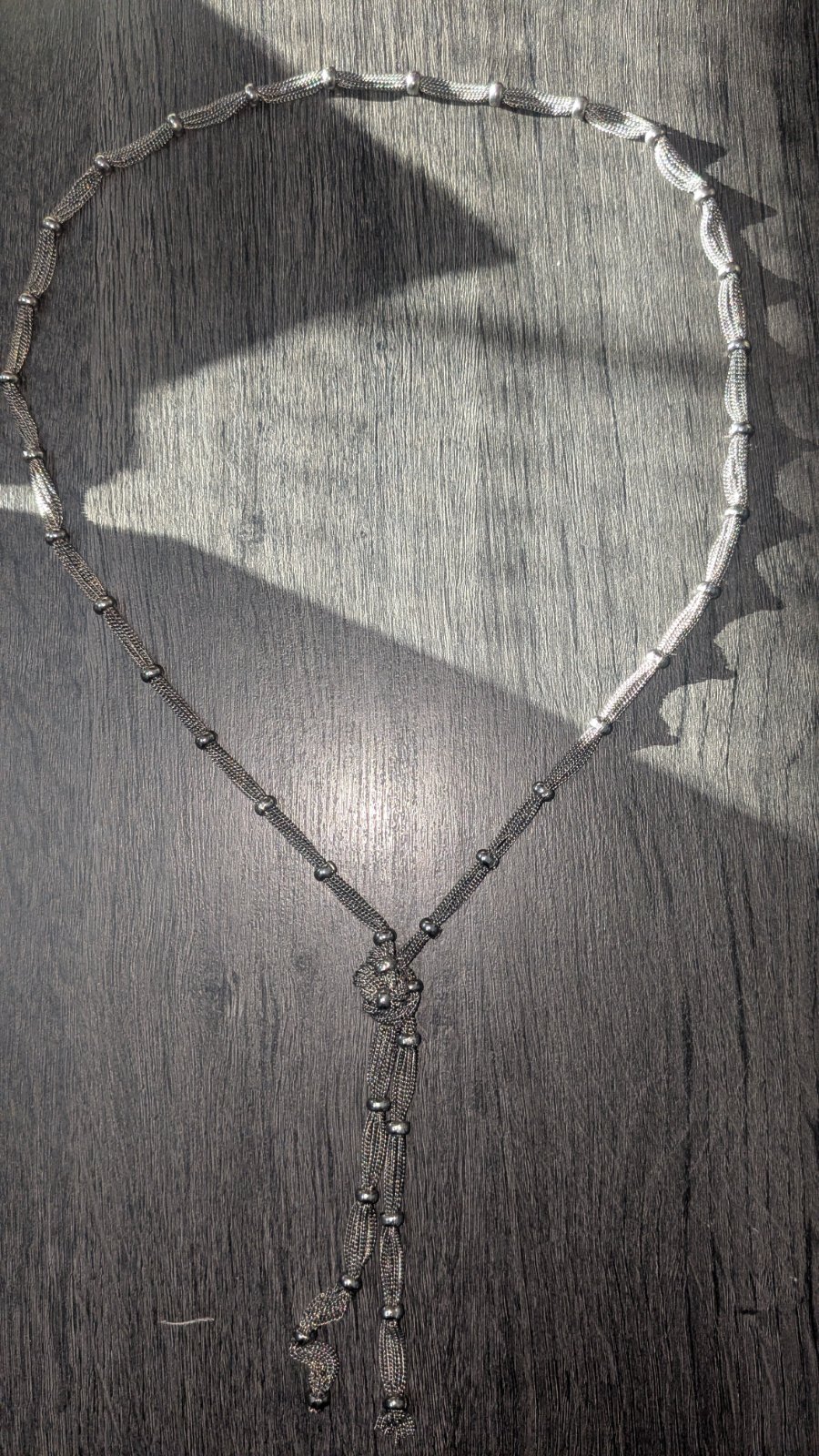 Collier Sarah en métal argenté 