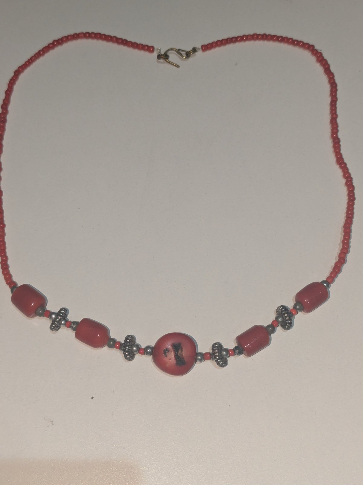 Collier en corail rouge méditerranéen 