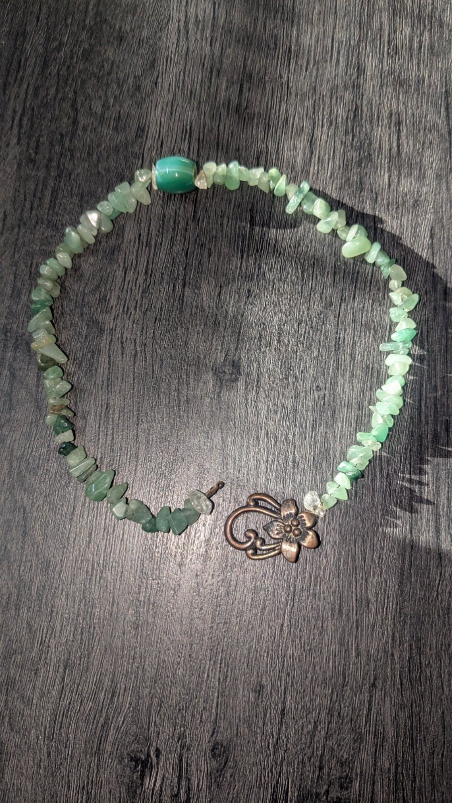 Collier en jolies aventurines
