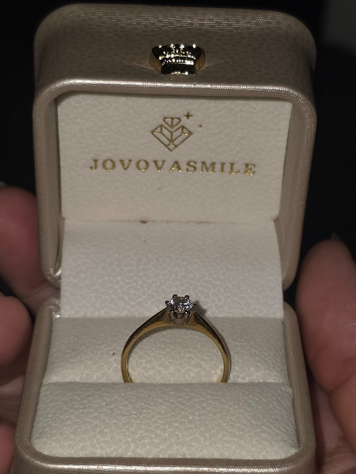 Bague solitaire Or 18K 