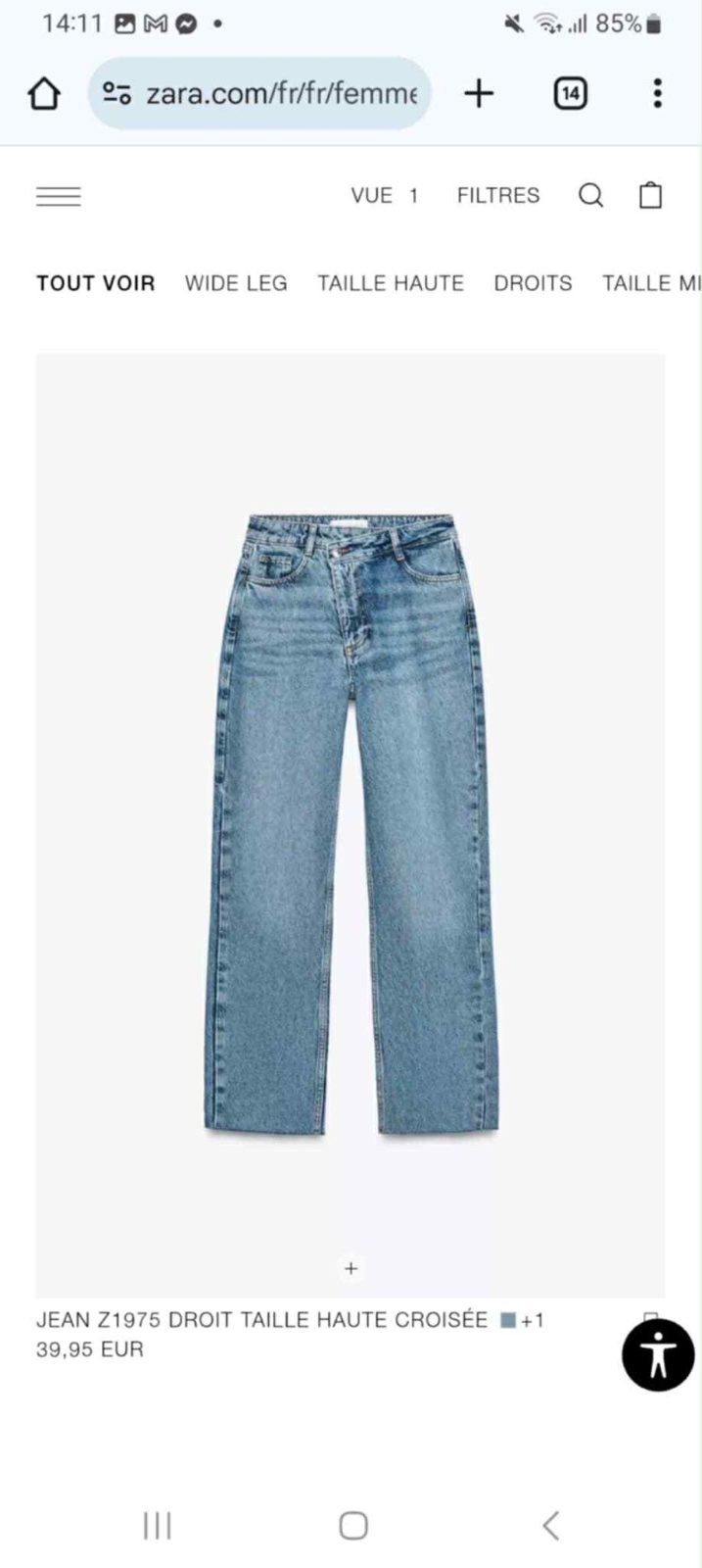 Pantalon zara