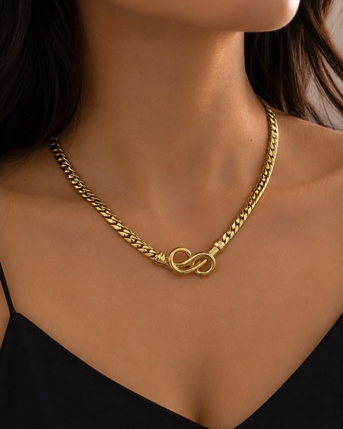     Collier Infini Doré