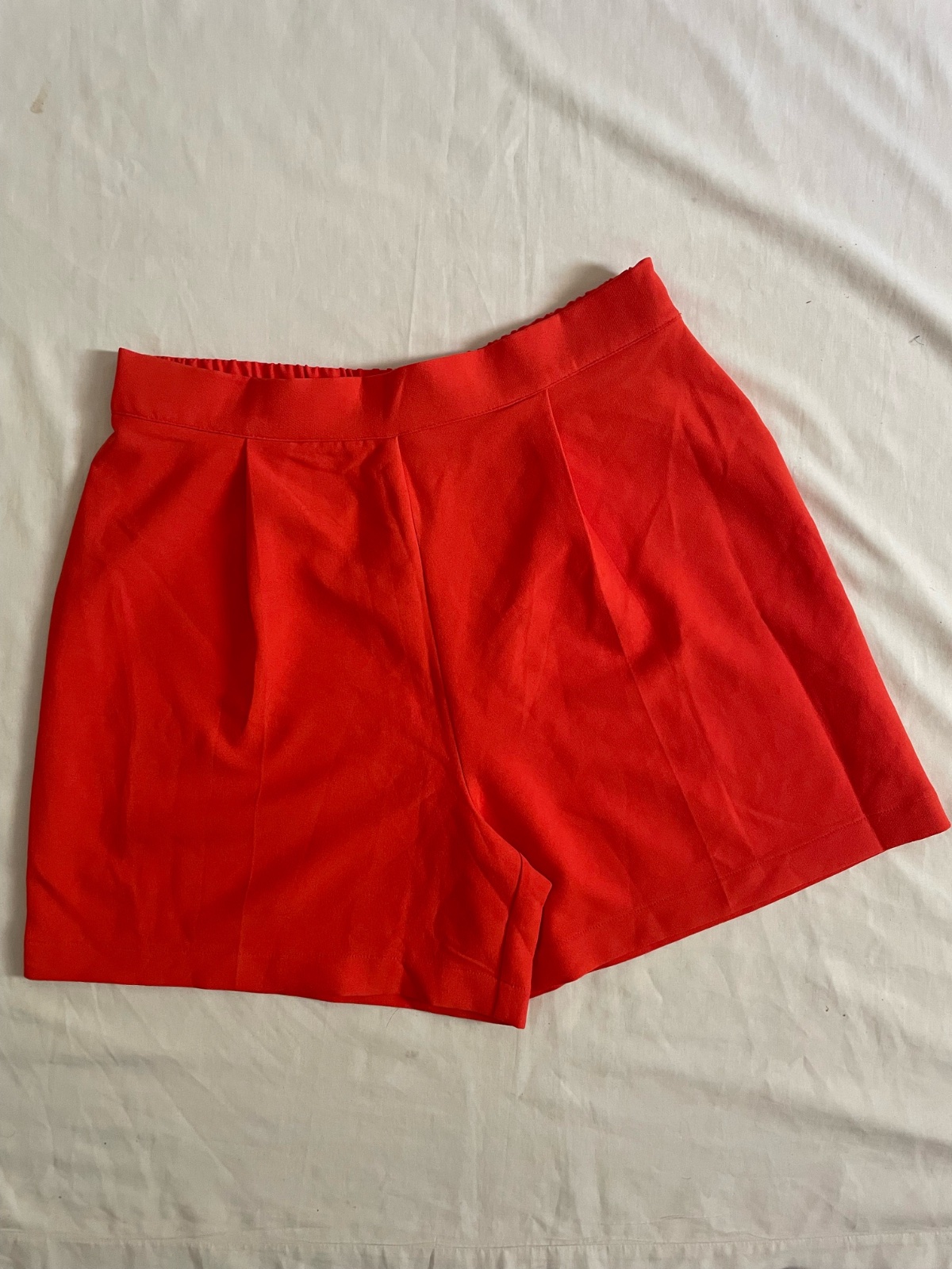 Short gemo taille haute rouge corail orange — taille M (autres tailles dispo) — neuf avec étiquette