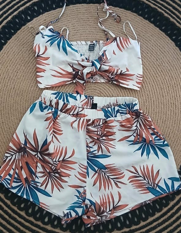 Ensemble deux pièces short