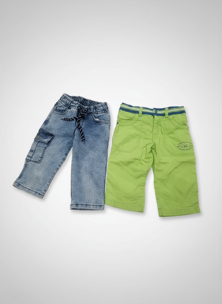 Lot 02 shorts taille 8 ans 👦