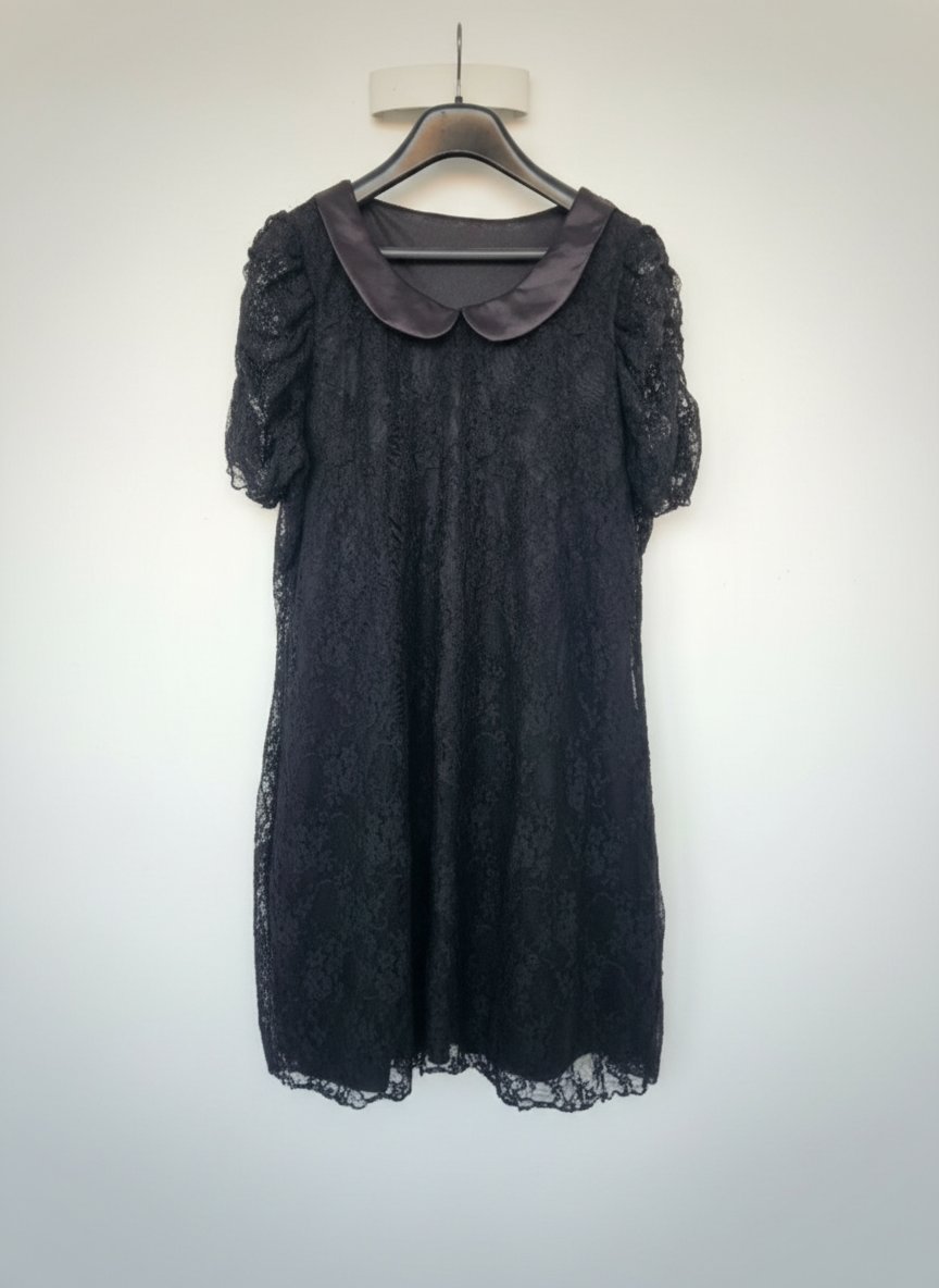 Petite Robe Noire 👗 en guipure Taille 46/48