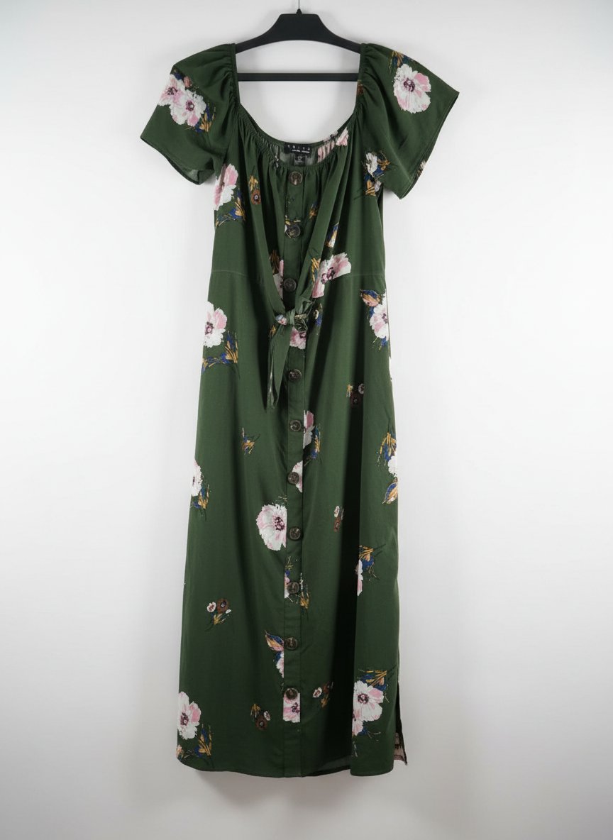 Robe vert miliataire taille XL