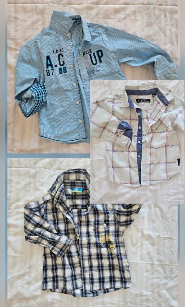 Lot de 3 chemises garçon taille 3 ans 