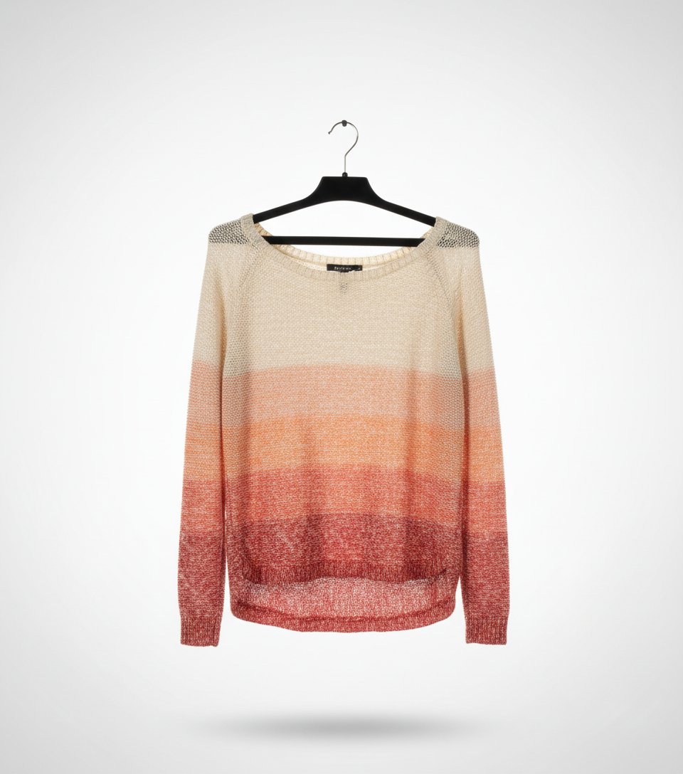 Pull style crochet 🤎🧡💛🤍taille 44