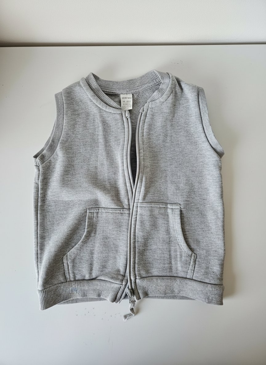 Gilet sans manche Gris 2/3 ans 👱 LcWaikiki
