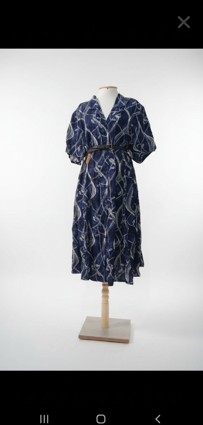 Robe grande taille 100% viscose