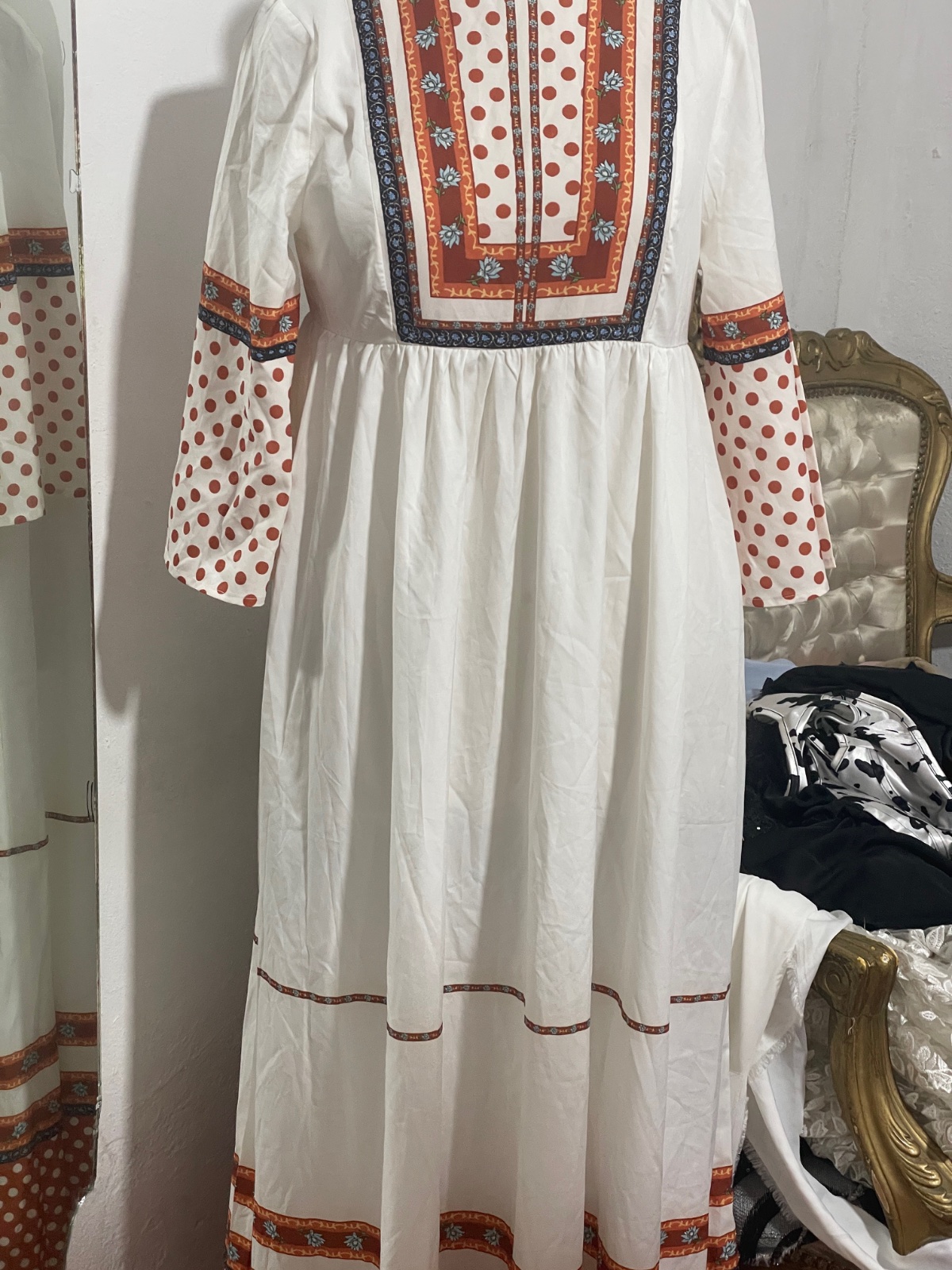 Robe blanc