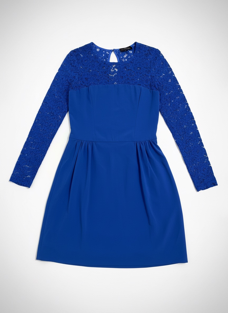 Robe avec dentelle