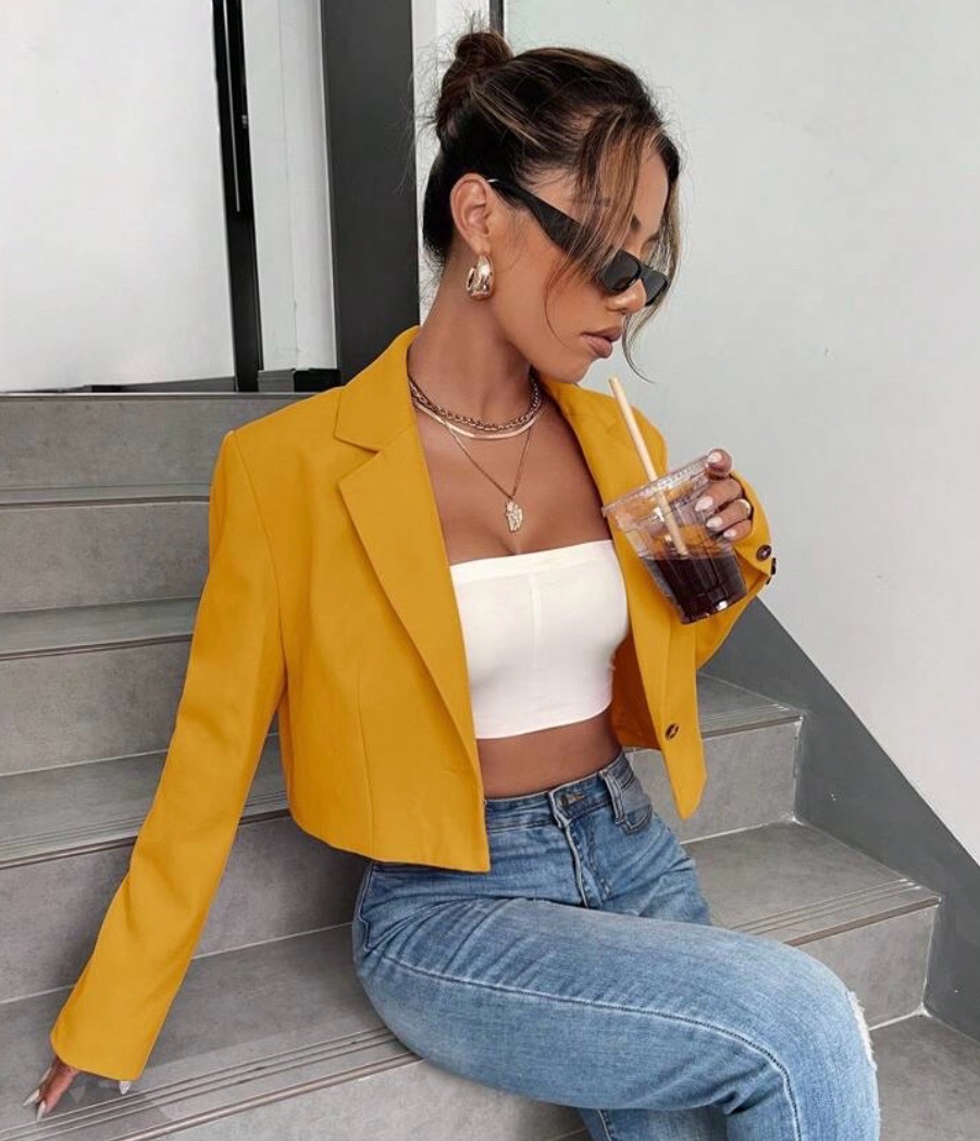 Blazer jaune