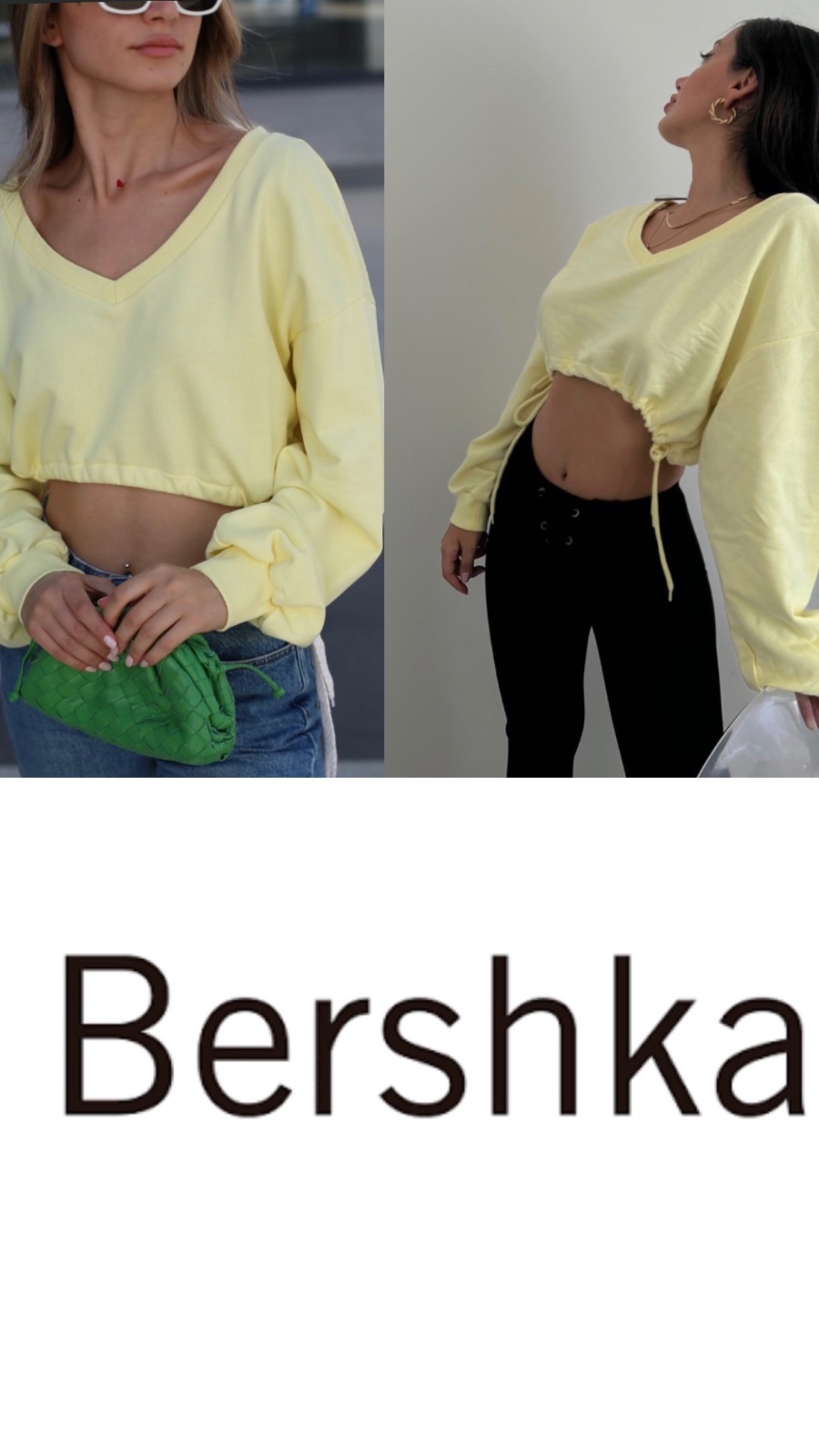 Top jaune