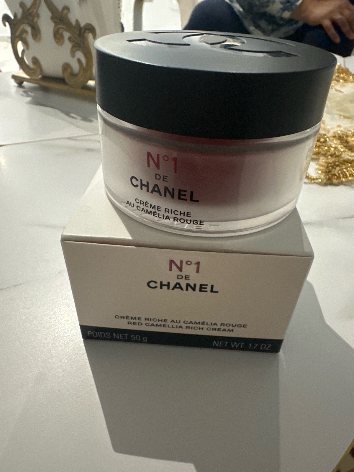 N°1 DE CHANEL – Crème riche au Camélia Rouge, 50 g.