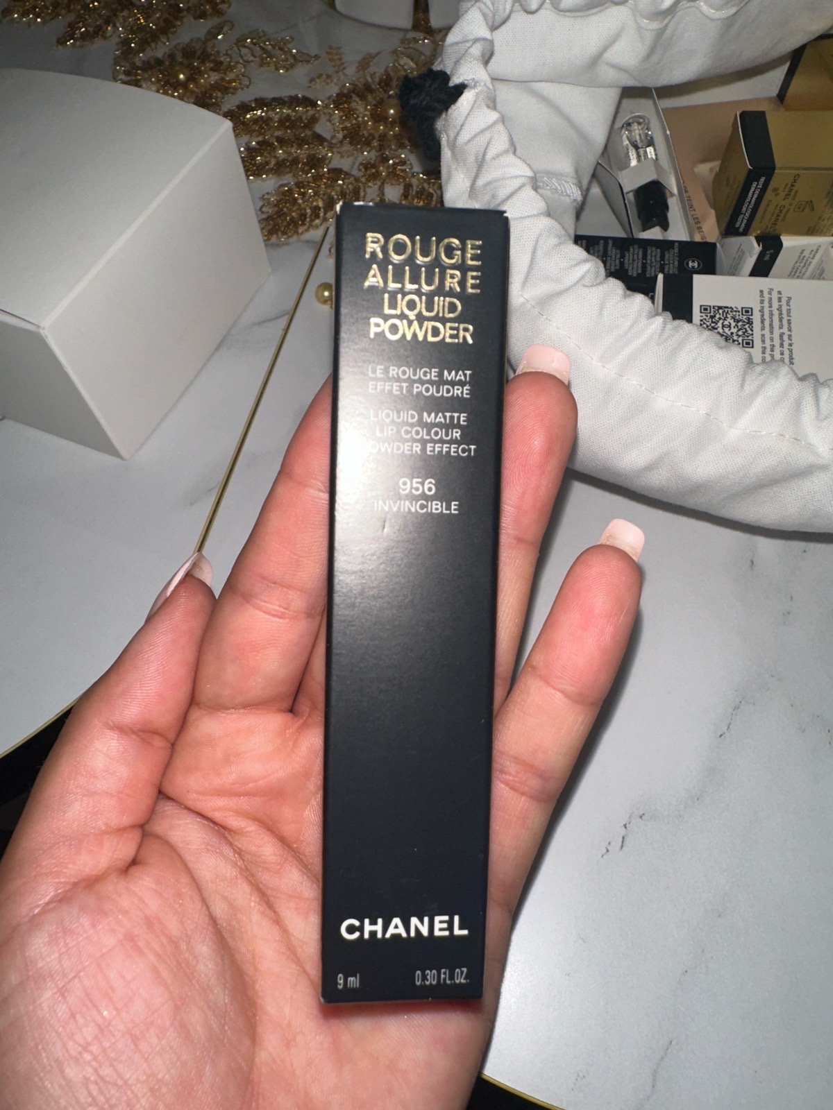 CHANEL Rouge Allure Liquid Powder – teinte 956 Invincible