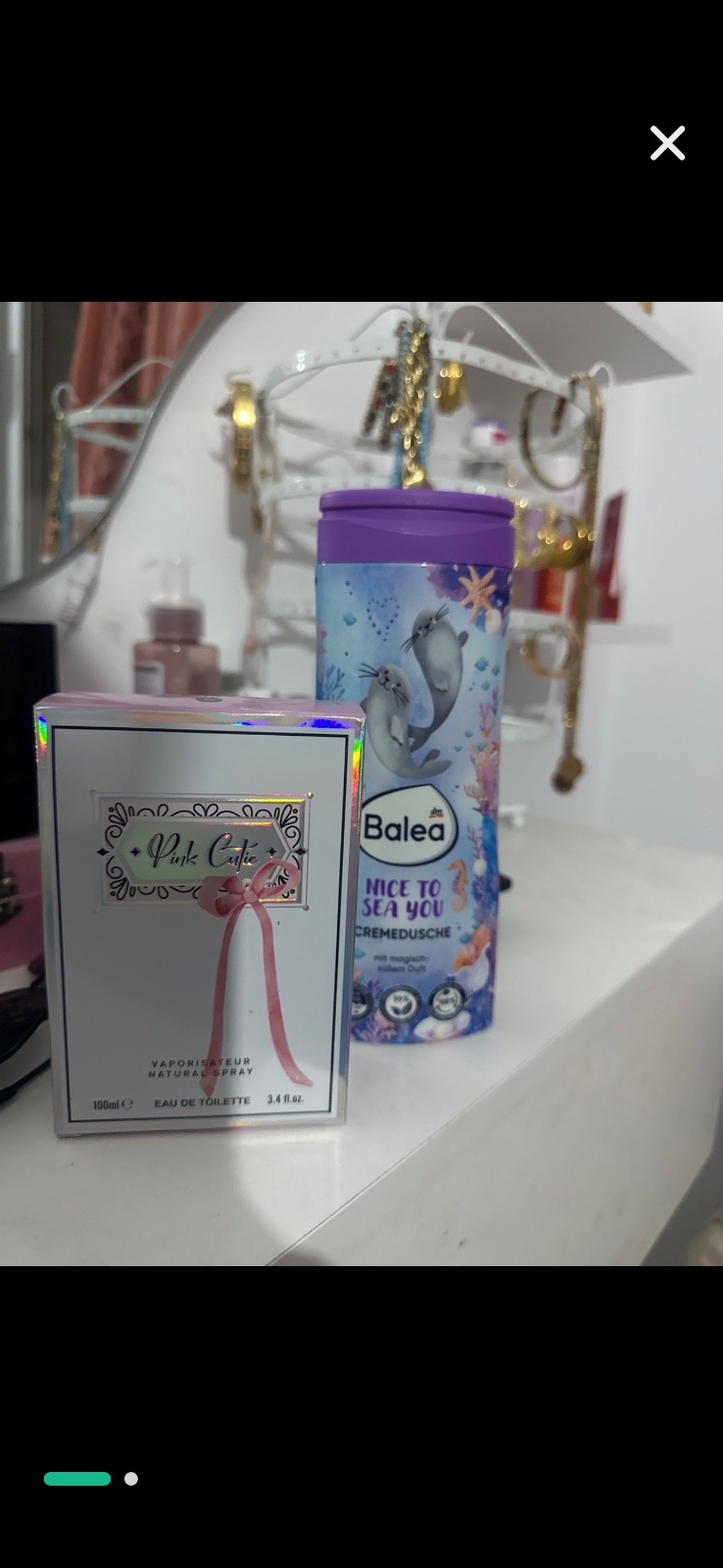 Parfum + gel douche idée cadeau