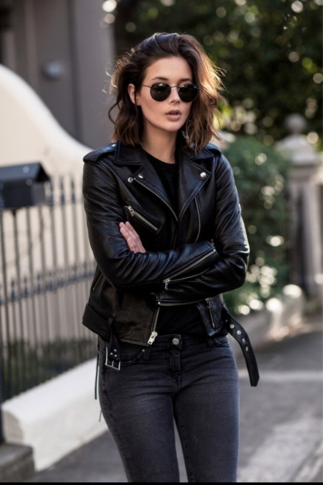 Veste cuir 