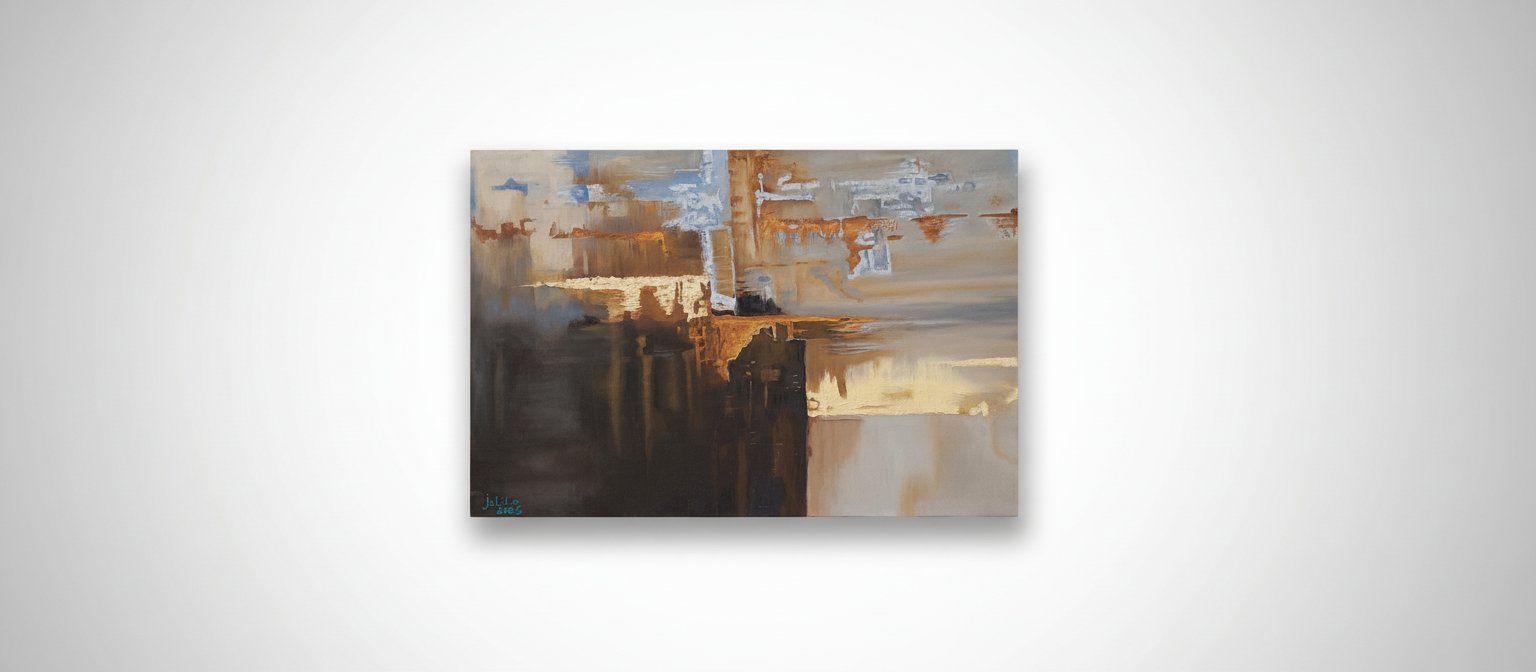 Tableau Abstrait Contemporain 