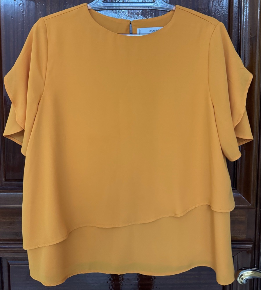 Chemise orange