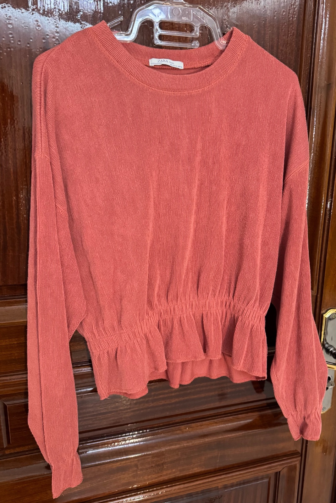 Haut Zara Basic – Rose Terracotta / Vieux Rose