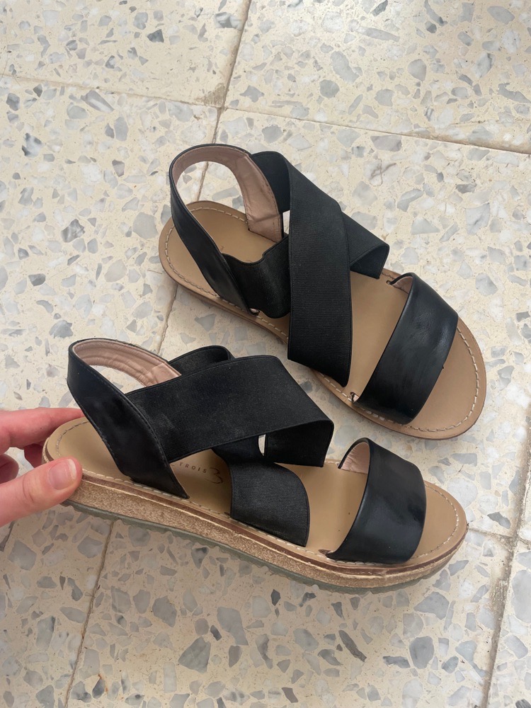 Sandales noires