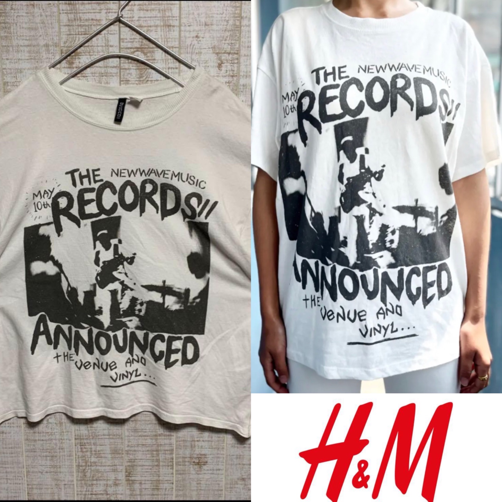 T-shirt graphique style vintage - H&M Divided
