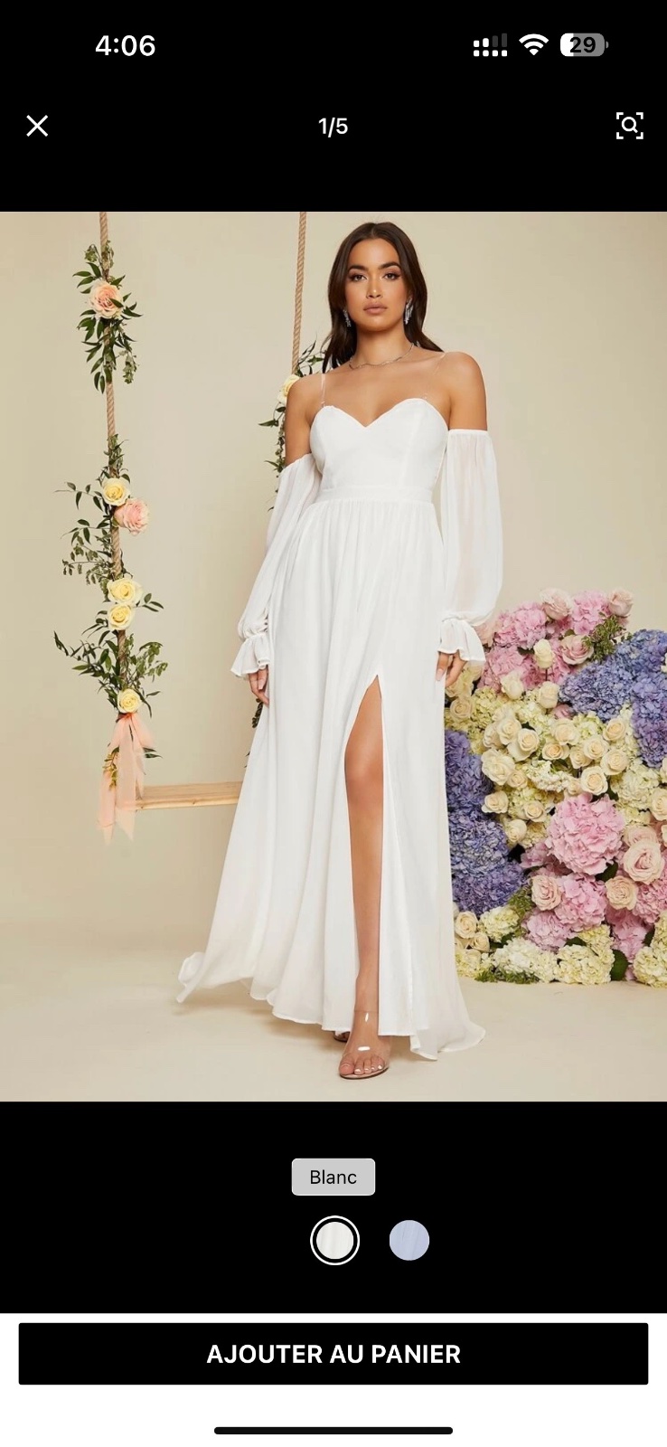Robe blanche