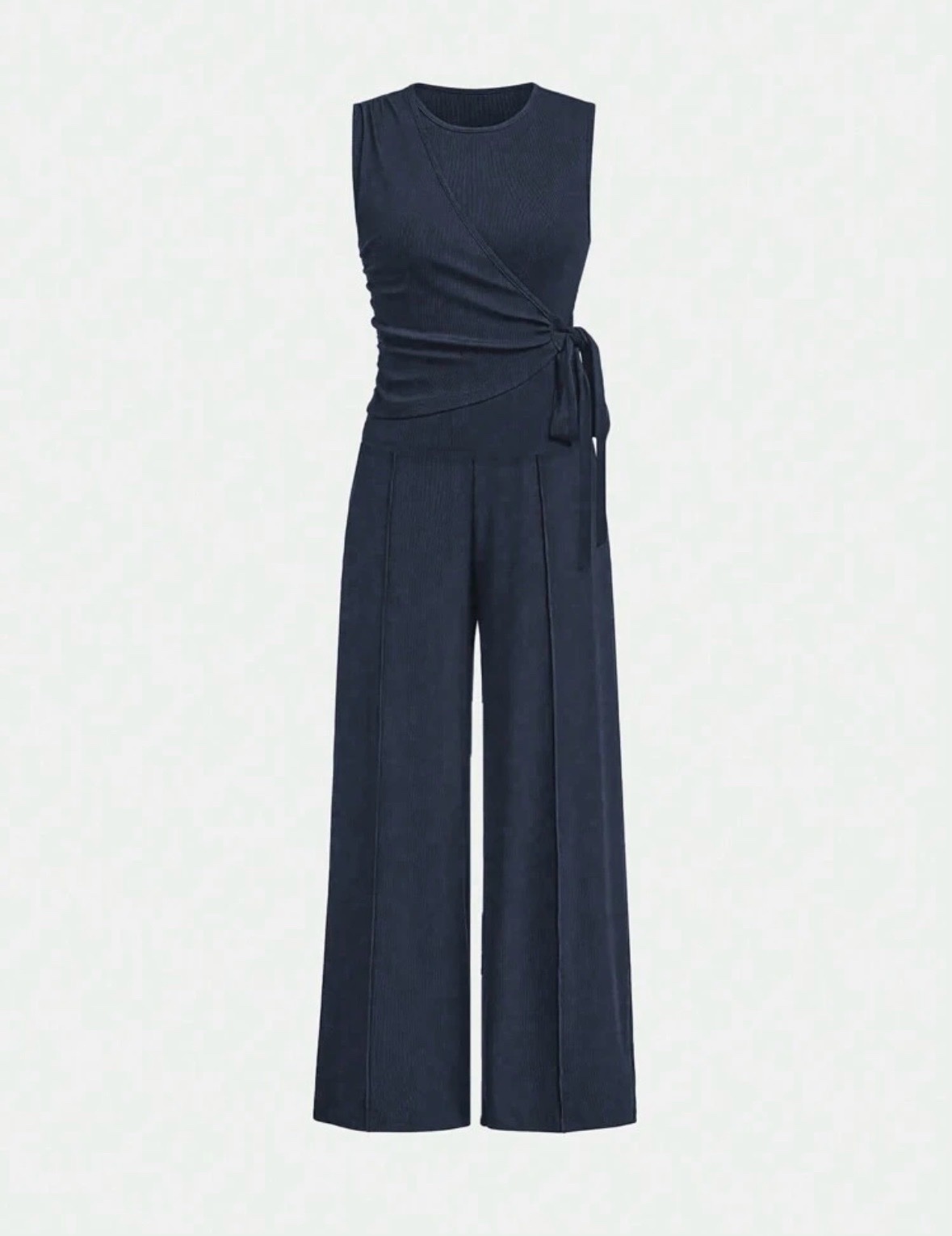 Set bleu foncé shein taille L