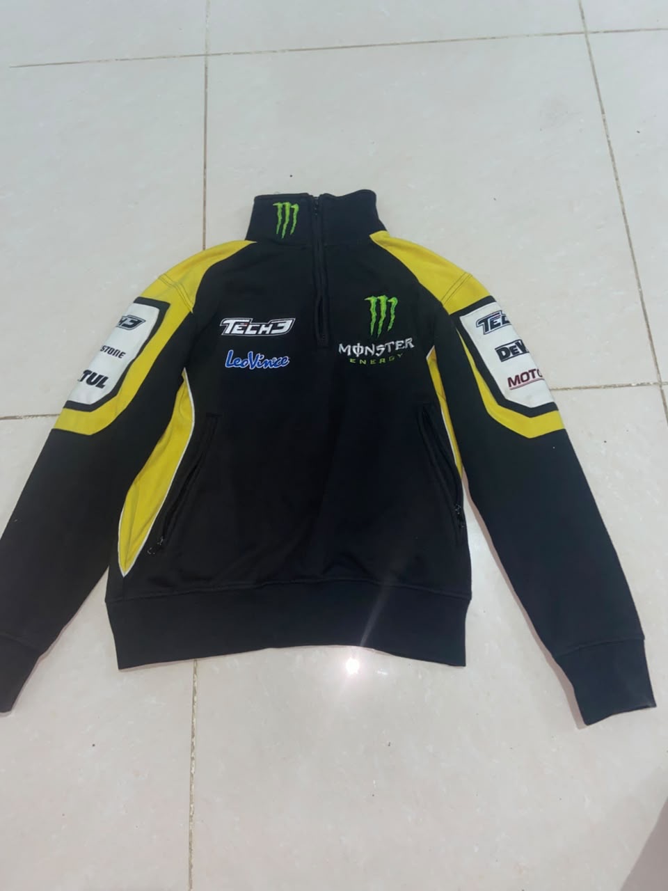 Sweat col zippé