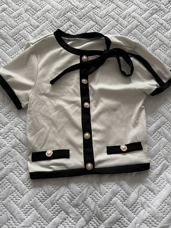 T shirt courte blanc