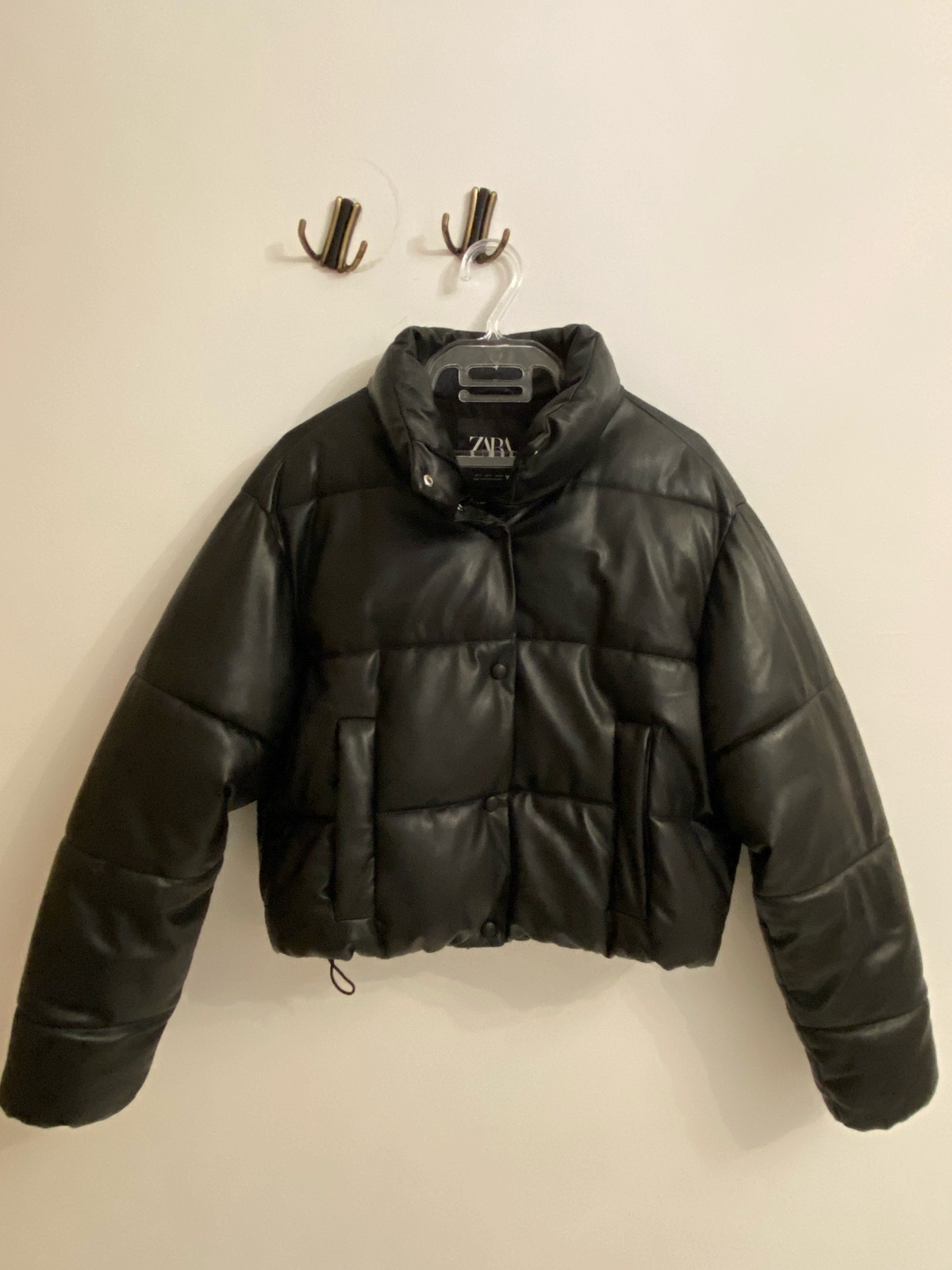 Puffy jacket noir
